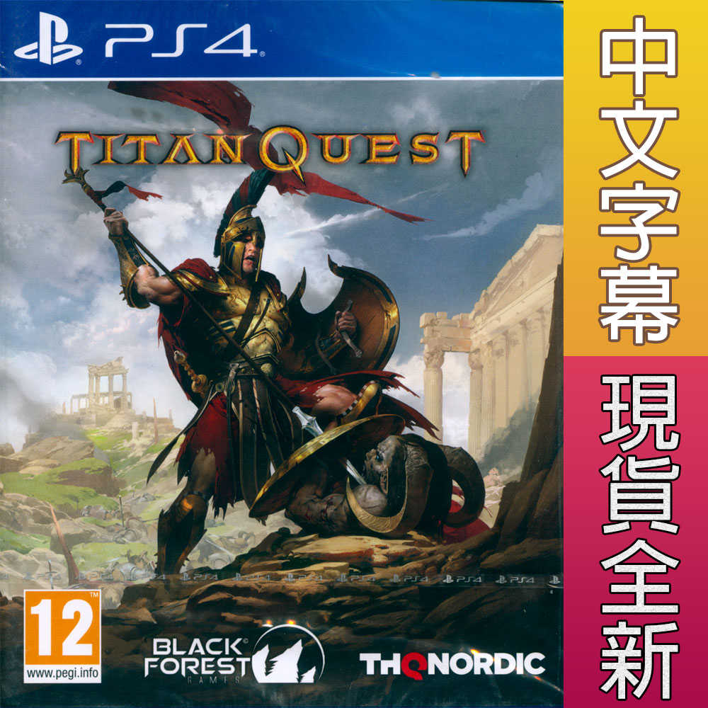 【全新已拆】 PS4 泰坦任務 中英日文歐版 Titan Quest