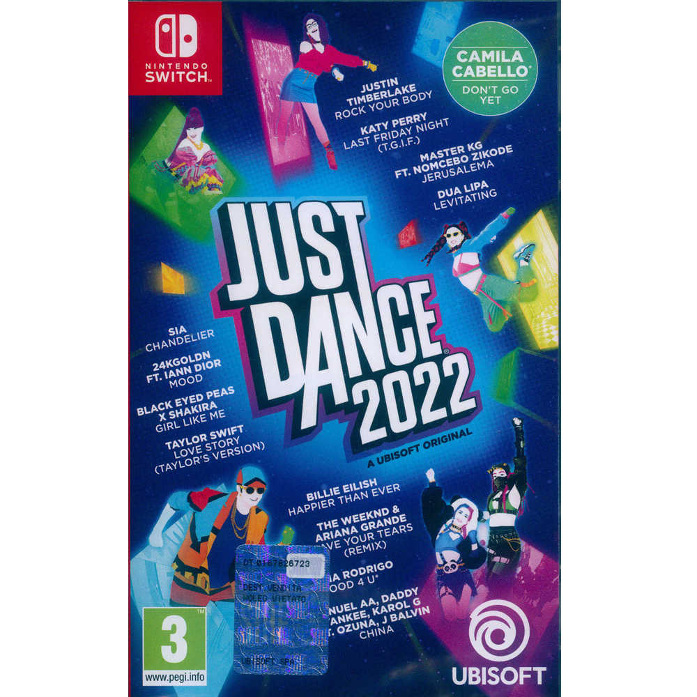 【新品瑕疵-盒損】 NS SWITCH 舞力全開 2022 中文歐版 Just Dance 2022