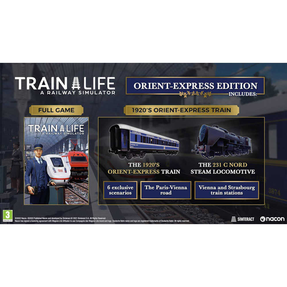 【新品瑕疵，外盒側面割傷】PS4 模擬人生：鐵道模擬 中英日文美版 Train Life Railway 可升PS5