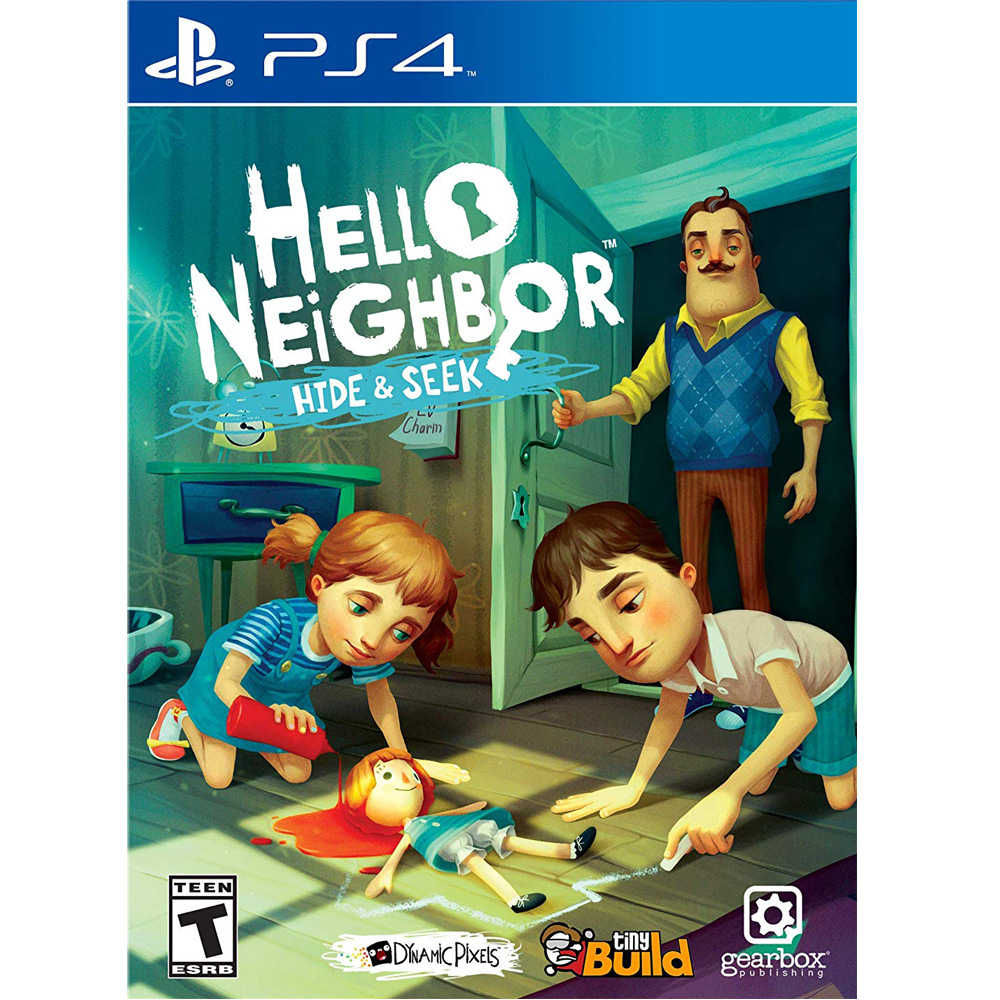 【一起玩】PS4 你好 鄰居 捉迷藏 中英日文美版 Hello Neighbor Hide an