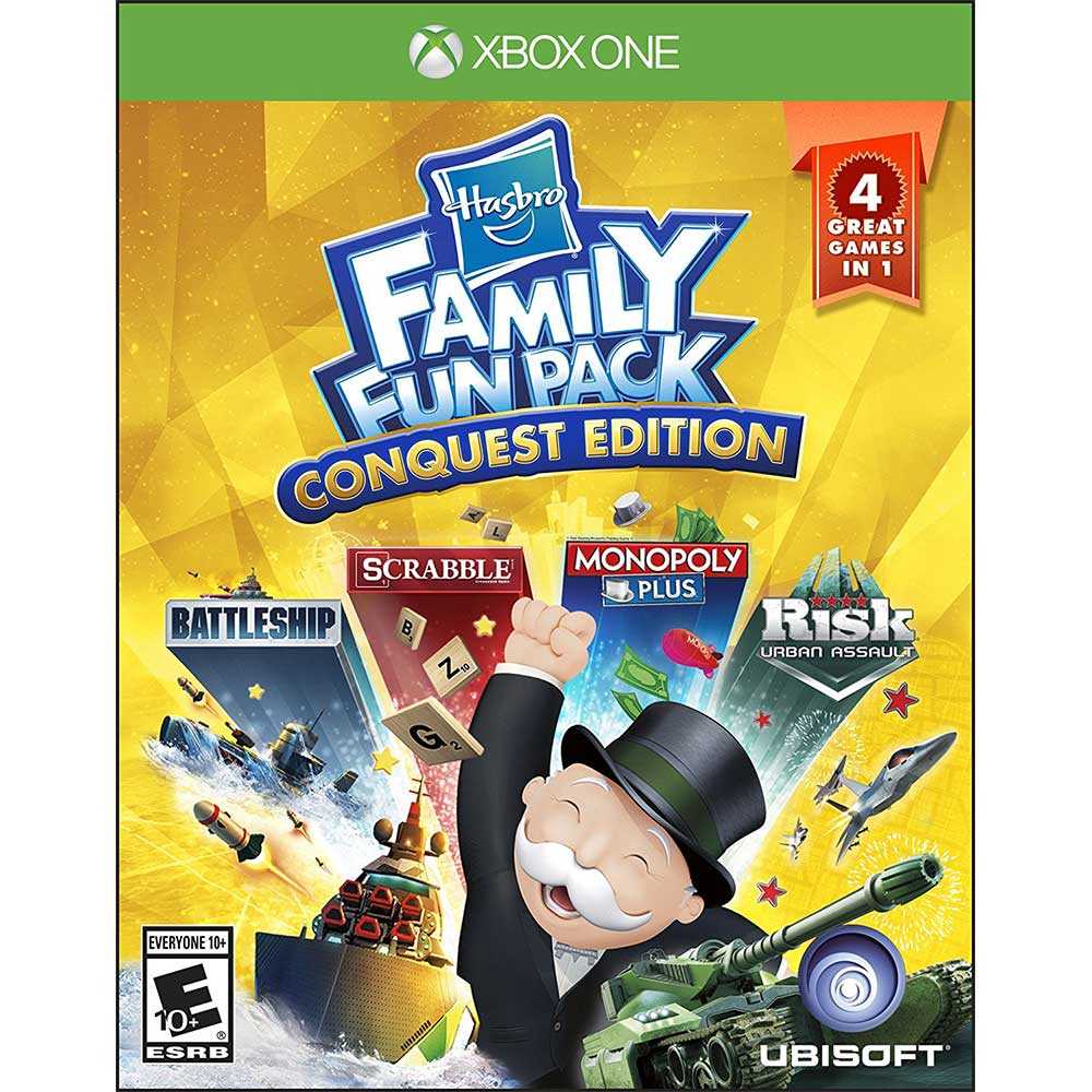 (全新已開) XBOX ONE 孩之寶家庭歡樂征服包 英文美版 Hasbro Family Fun Pack Conqu