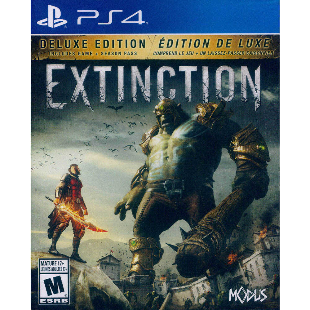 【一起玩】 PS4 絕滅殺機 豪華版 英文美版 Extinction Deluxe Edition