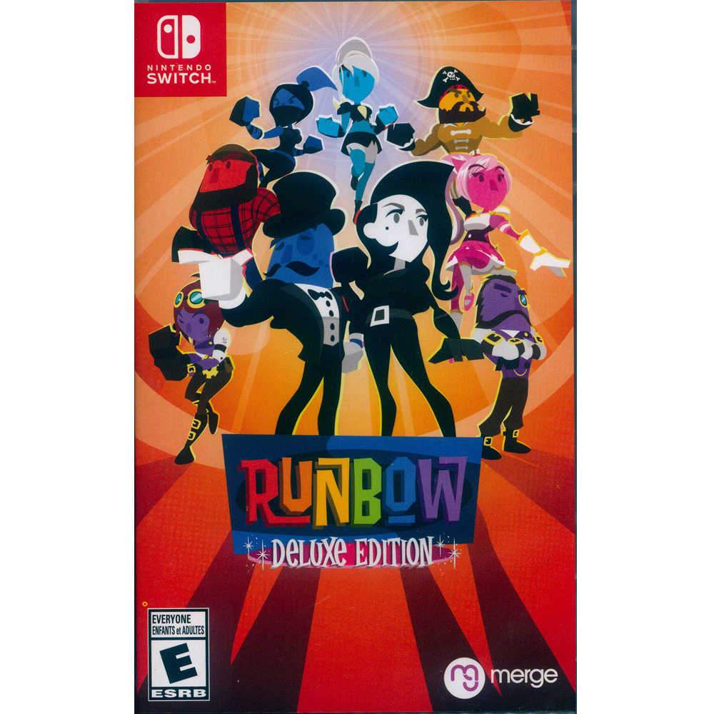 【一起玩】 NS Switch 彩色跑酷 豪華版 英文美版 Runbow Deluxe Editi