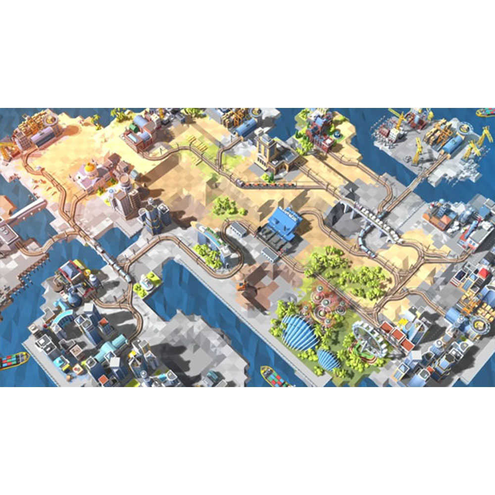 【一起玩】 NS SWITCH 火車谷 1+2 合輯 中英日文歐版 Train Valley Collection 火車