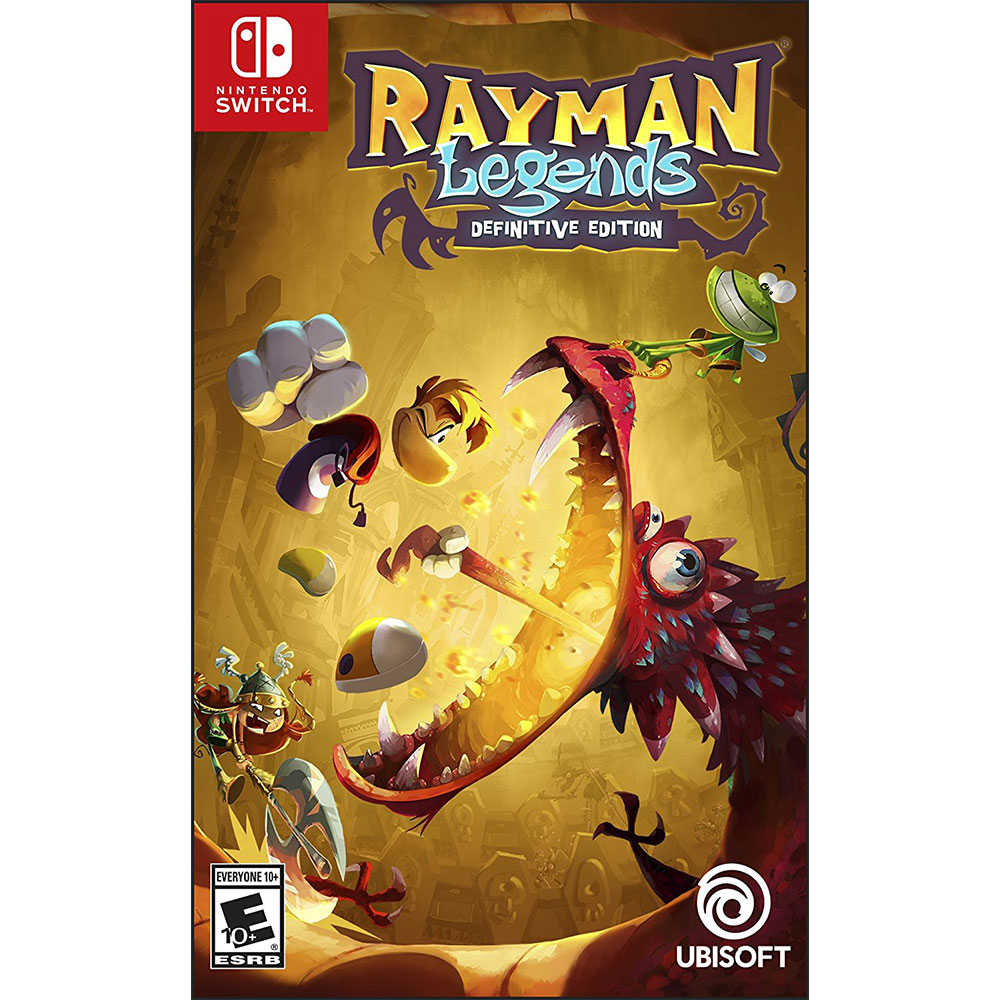 (現貨全新) NS SWITCH 雷射超人:傳奇 決定版 英文美版 Rayman Legends