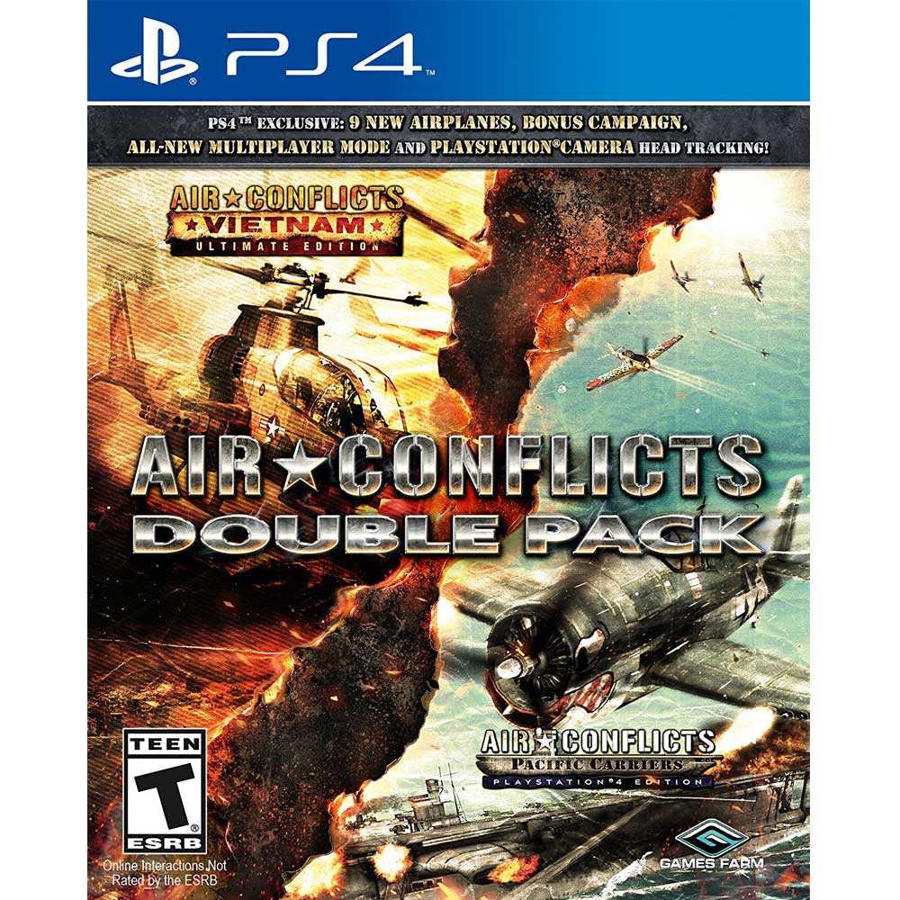 (現貨全新) PS4 藍天對決 合輯版 英文美版 Air Conflicts 太平洋戰爭+越南戰爭