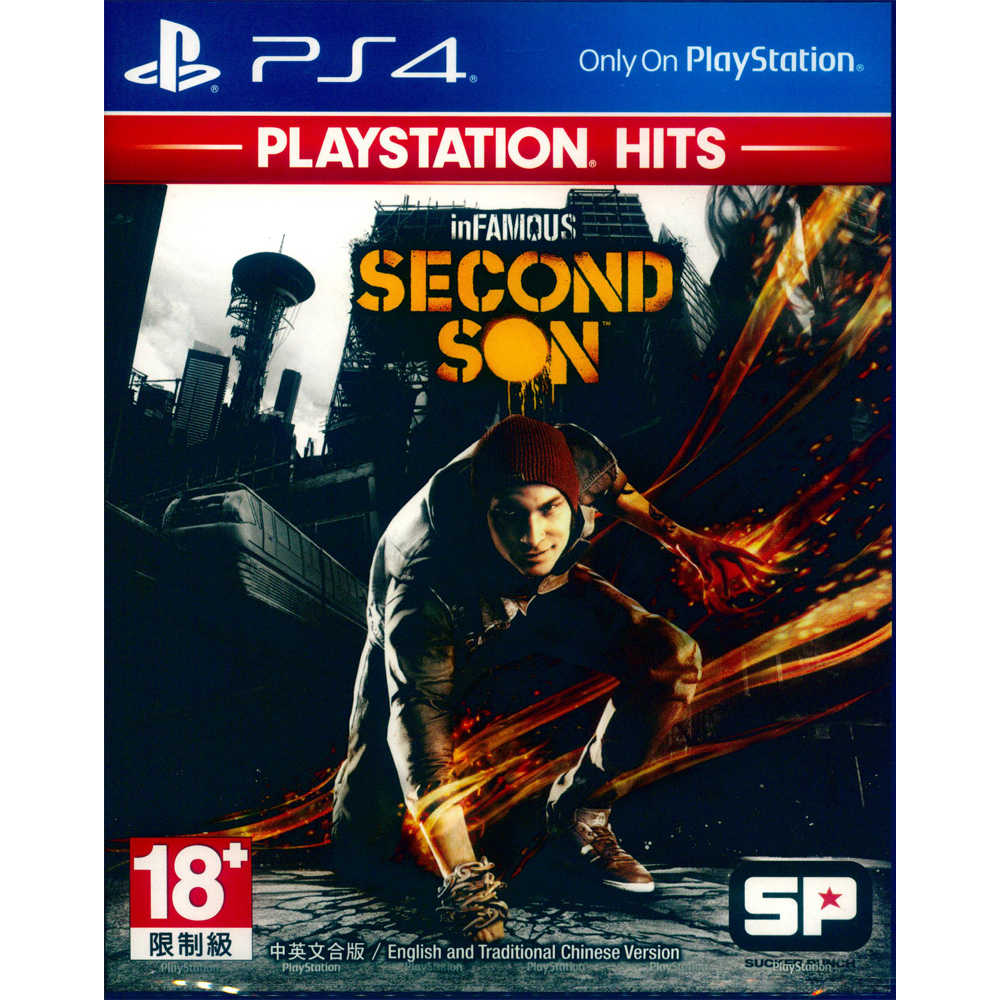 【一起玩】 PS4 惡名昭彰：第二之子 中英文亞版 inFAMOUS: Second Son