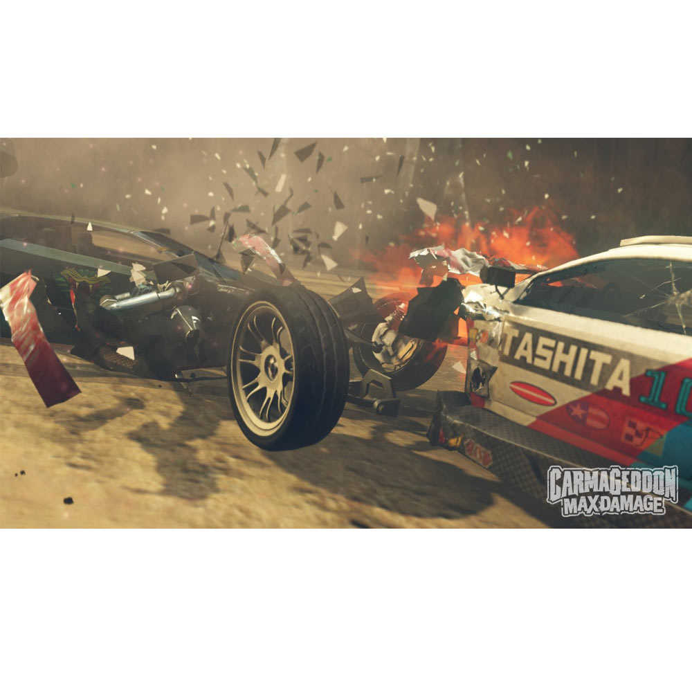 (全新封膜不完美) PS4 死亡賽車：再生 英文美版 Carmageddon: Max Damage