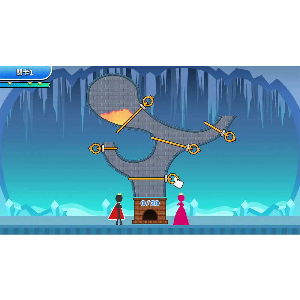 【一起玩】NS SWITCH 似曾相識的那些遊戲都換火柴人當主角了，你真的能夠順利通關嗎？1+2 中英日文日版