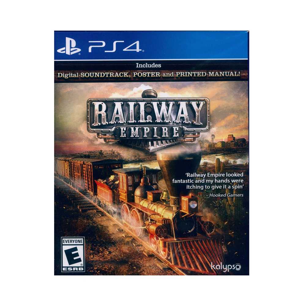 【包裝不完美】PS4 鐵路帝國 英文美版 Railway Empire