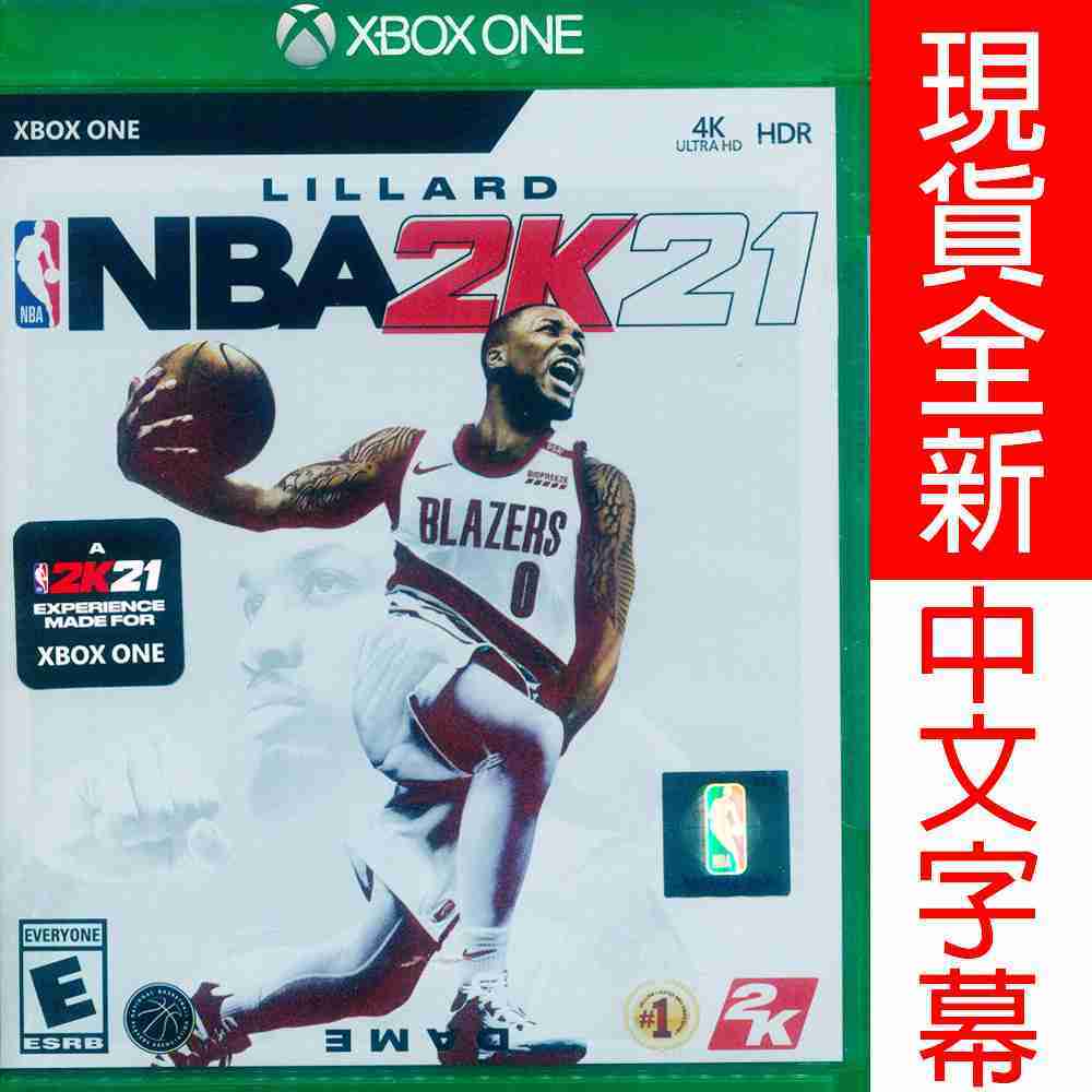 【一起玩】XBOX ONE 勁爆美國職籃 2K21 中英文美版 NBA 2K21