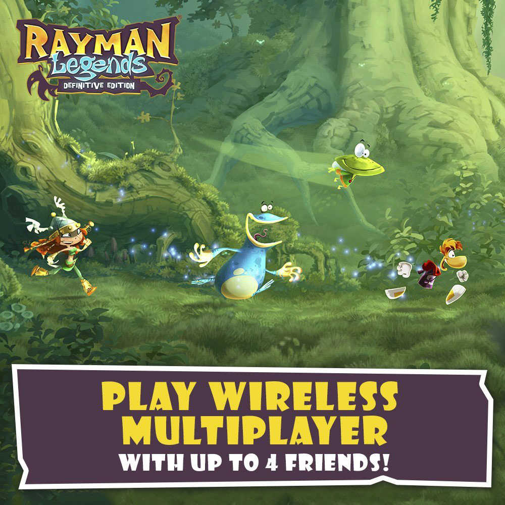 (現貨全新) NS SWITCH 雷射超人:傳奇 決定版 英文美版 Rayman Legends