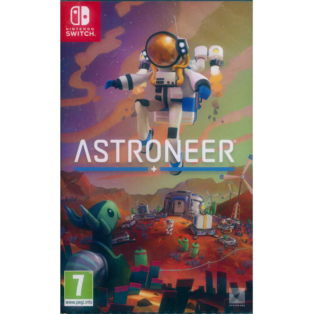 【新品瑕疵-盒損】NS SWITCH 星際冒險家 中英日文歐版 Astroneer