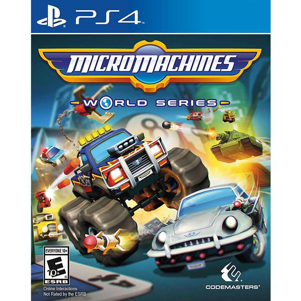 【一起玩】PS4 迷你賽車 世界大賽 英文美版 Micro Machines World Series 微型機器