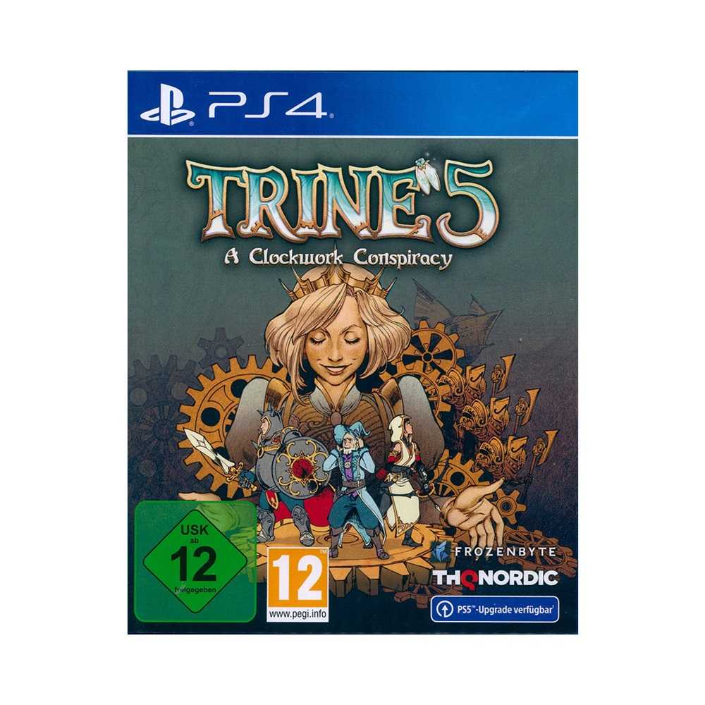 【全新已拆盒損】PS4 狩魔師5：發條陰謀 中英日文歐版 Trine 5: A Clockwork