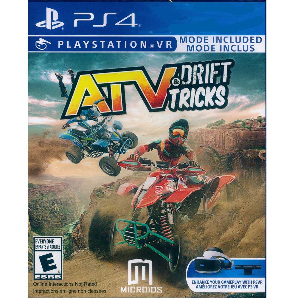 【一起玩】PS4 越野沙灘車 英文美版 ATV Drift & Tricks 支援VR模式