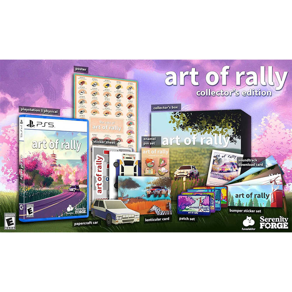 【一起玩】PS5 越野拉力賽藝術 收藏版 中英日文美版 Art of Rally Collectors Edition