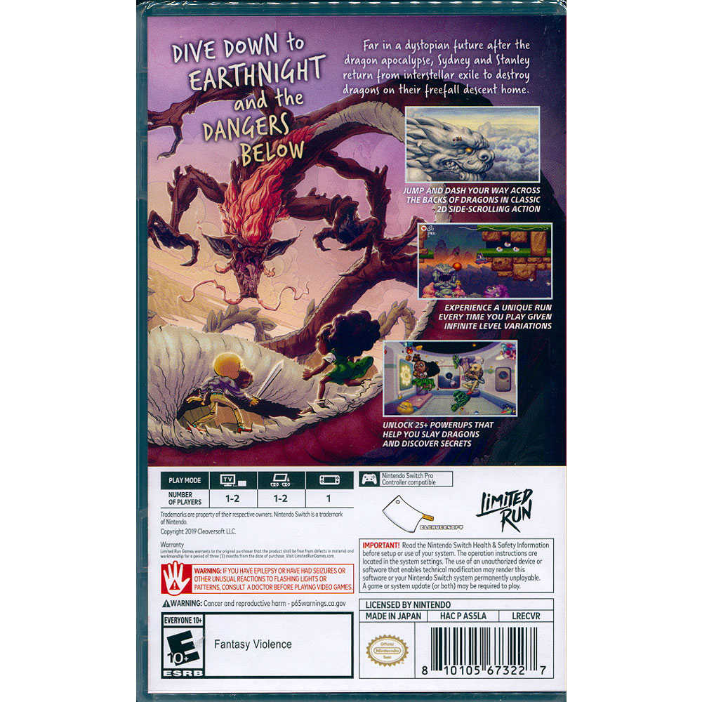 【一起玩】 NS SWITCH 地球黑夜 英文美版 EarthNight