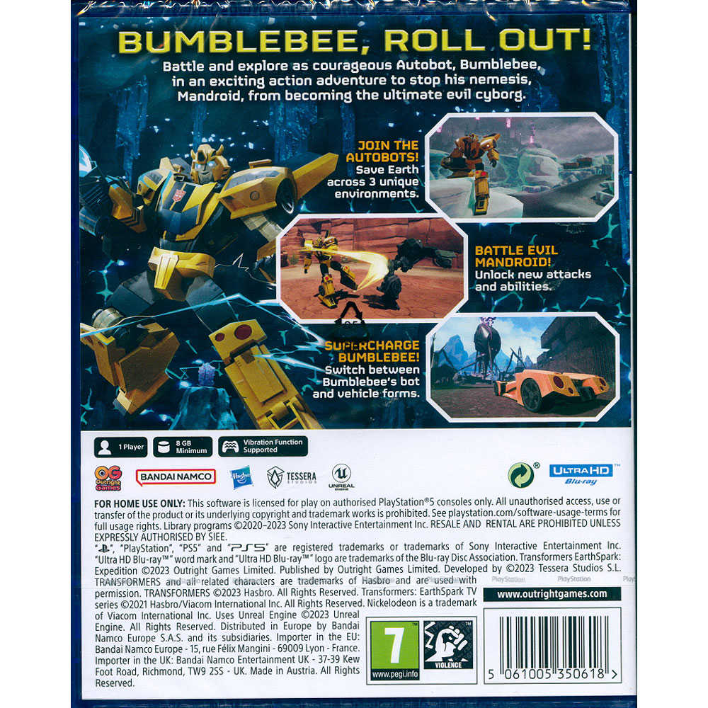 一起玩】PS5 變形金剛：地球火種─征戰中英日文歐版Transformers Earthspark - 一起玩電玩數位館| 購物橘子