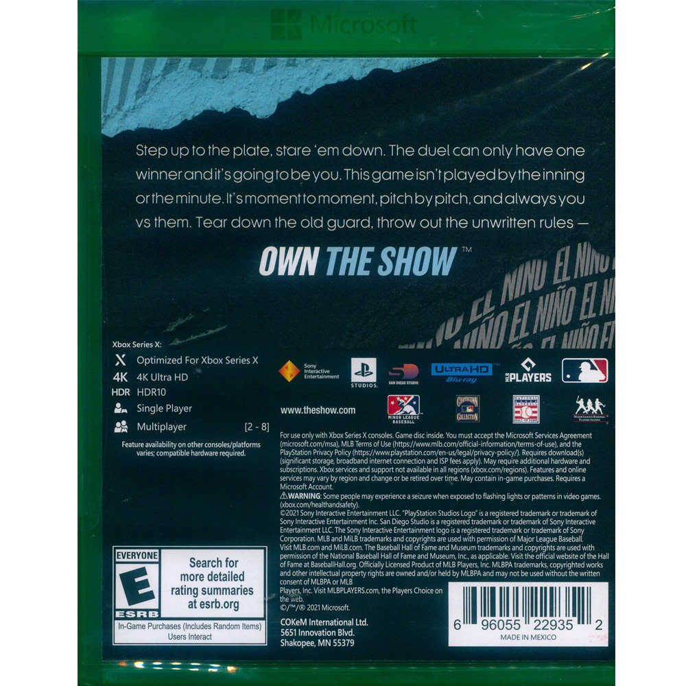 【一起玩】XBOXSX 美國職棒大聯盟 21 英文美版 MLB 21 The Show 美職 棒球 XBOXONE不能玩