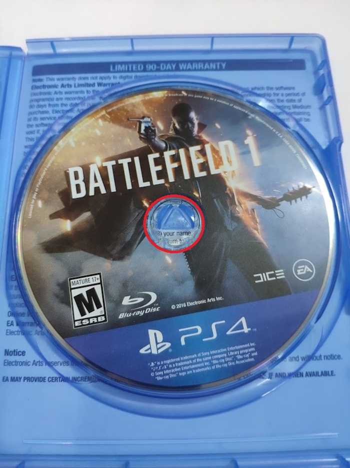 【二手-盒內卡榫斷一塊】 PS4 戰地風雲 1 中英文美版 BATTLEFIELD 1