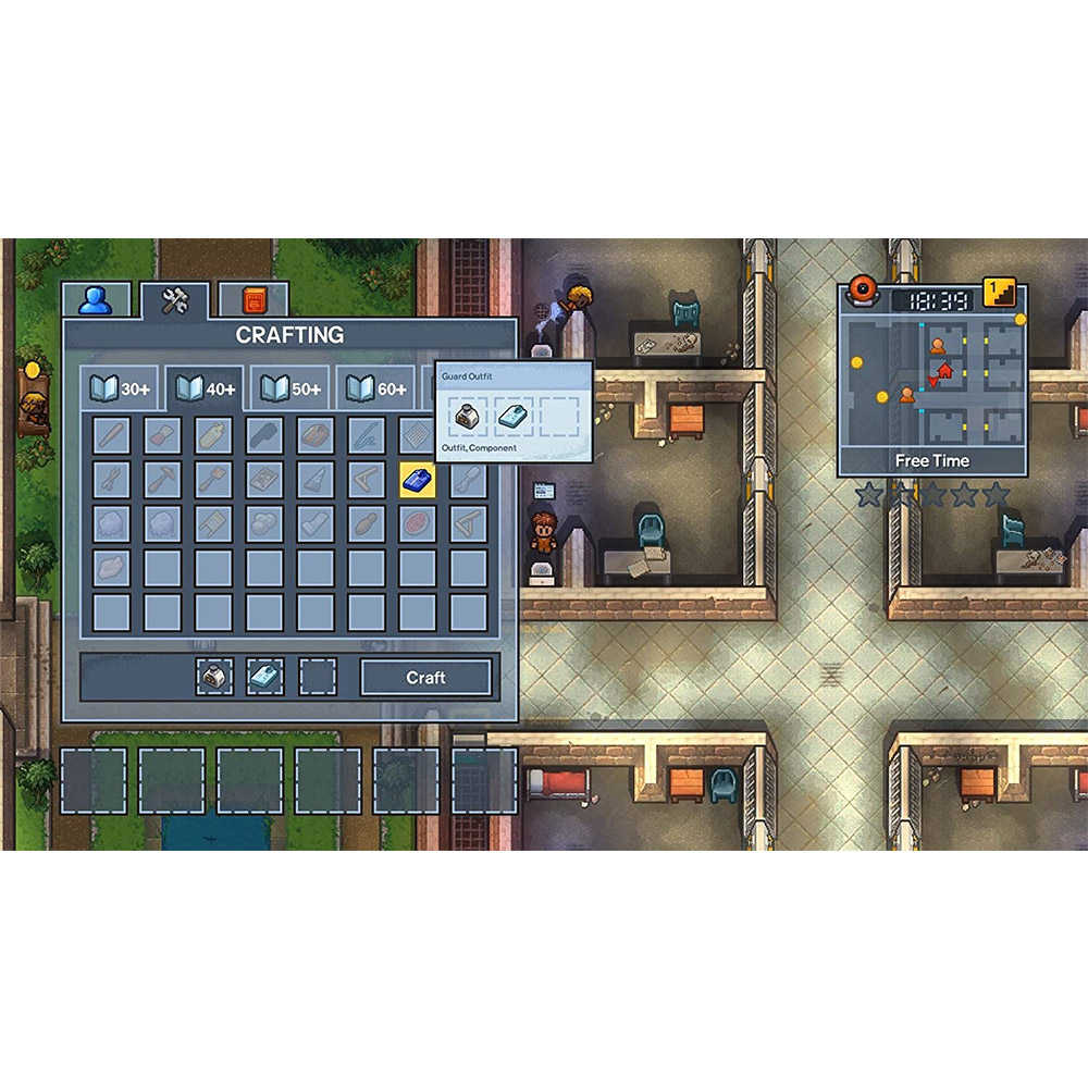 【新品瑕疵-封面紙凹折、封膜破損】PS4 逃脫者 1+2 合輯 英文美版 The Escapists