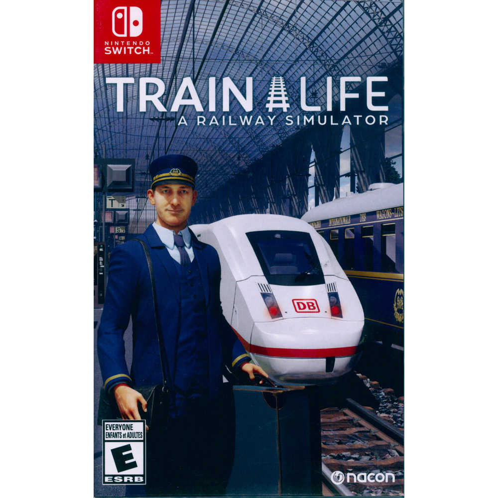 【新品瑕疵-外盒盒損】NS SWITCH 模擬人生：鐵道模擬 中英日文美版 Train Life Railway Si