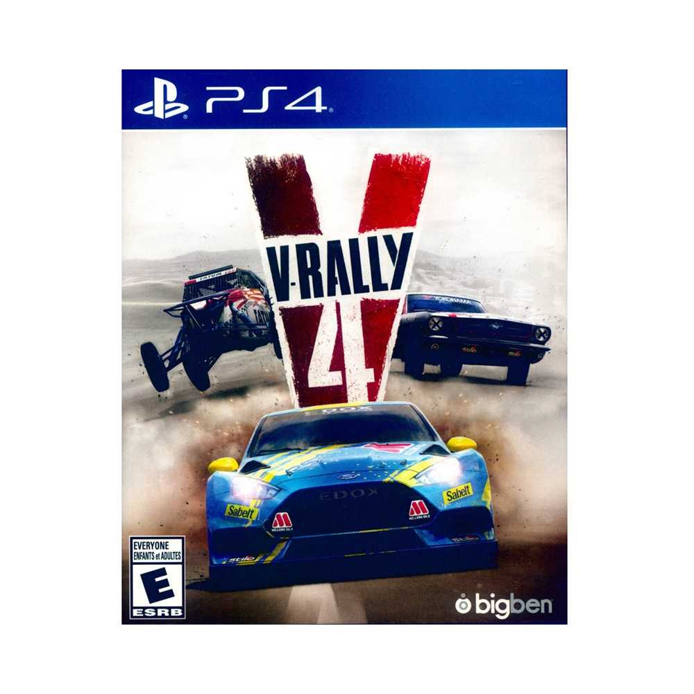 【外盒有裂痕】PS4 越野英雄 4 英文美版 V-RALLY 4