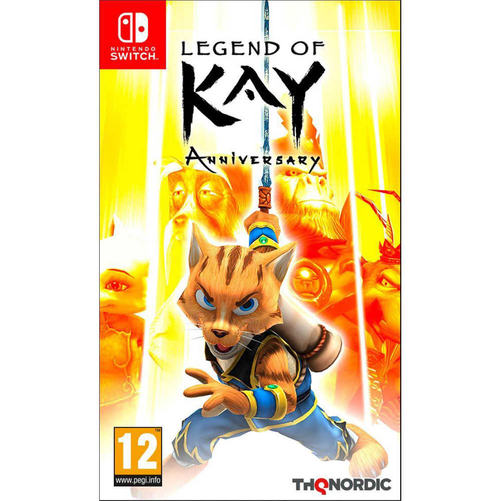 【一起玩】 NS SWITCH 凱之傳奇 紀念版 英文歐版 Legend of Kay Anniversary