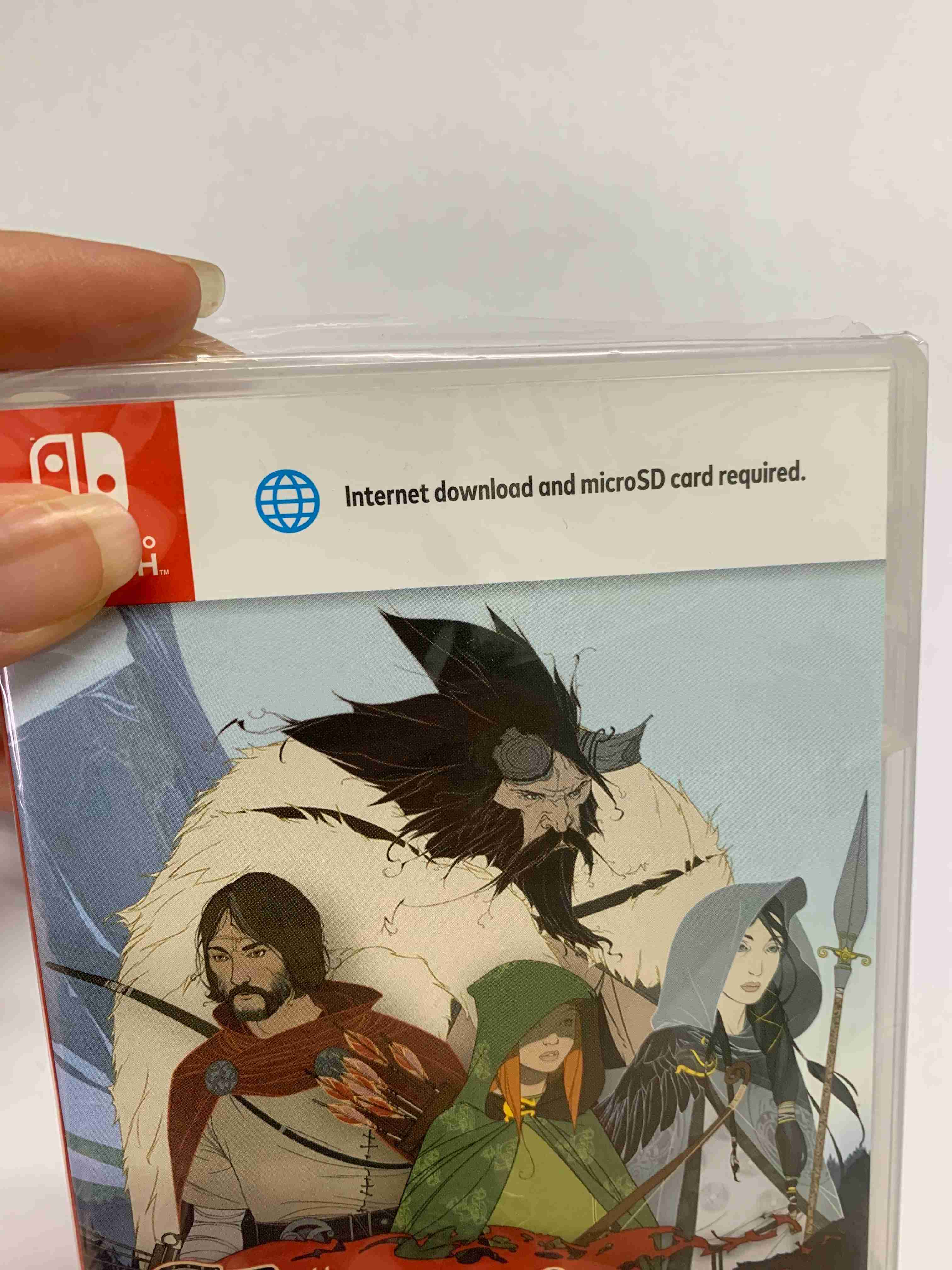 【新品瑕疵-外封膜沒封好】NS SWITCH 旗幟的傳說 三部曲 英日文美版 The Banner Saga