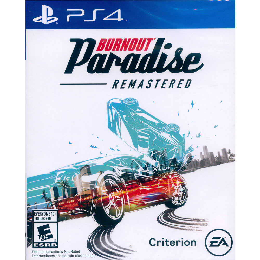 【新品瑕疵】 PS4 橫衝直撞：狂飆樂園 英文美版(LATAM) Burnout Paradise Remastered