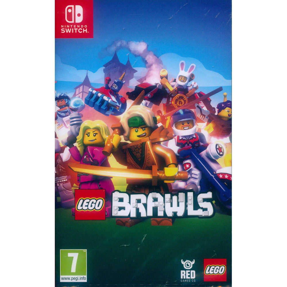 【新品瑕疵-盒內有小碎片】 NS SWITCH 樂高大亂鬥 中英日文歐版 LEGO BRAWLS