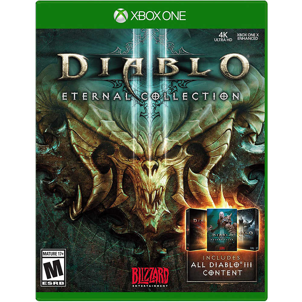 (新品瑕疵 盒損) XBOX ONE  暗黑破壞神 3：永恆之戰版 英文美版 Diablo III