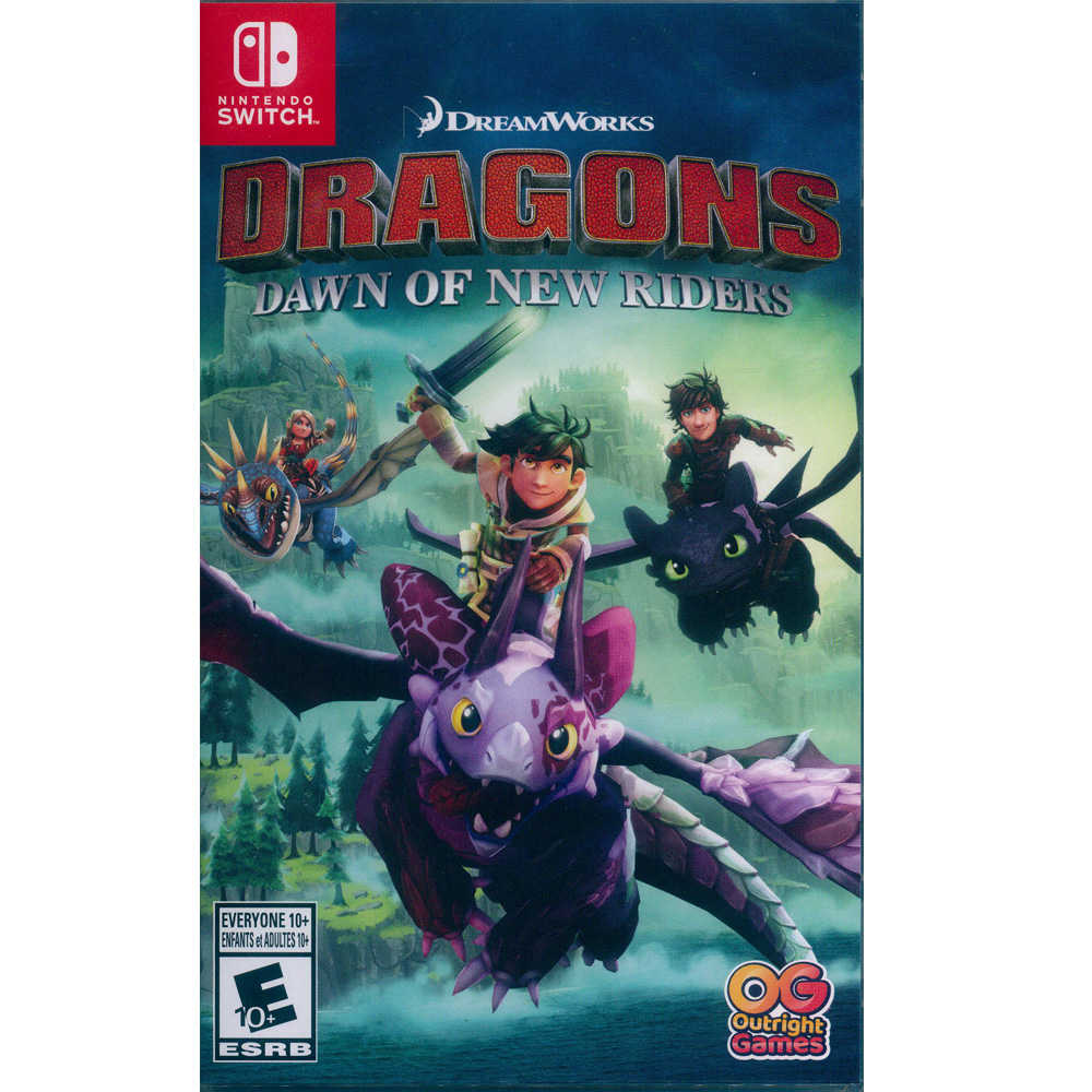 (現貨全新) NS Switch 馴龍高手：新騎士的黎明 英文美版 Dragons Dawn of