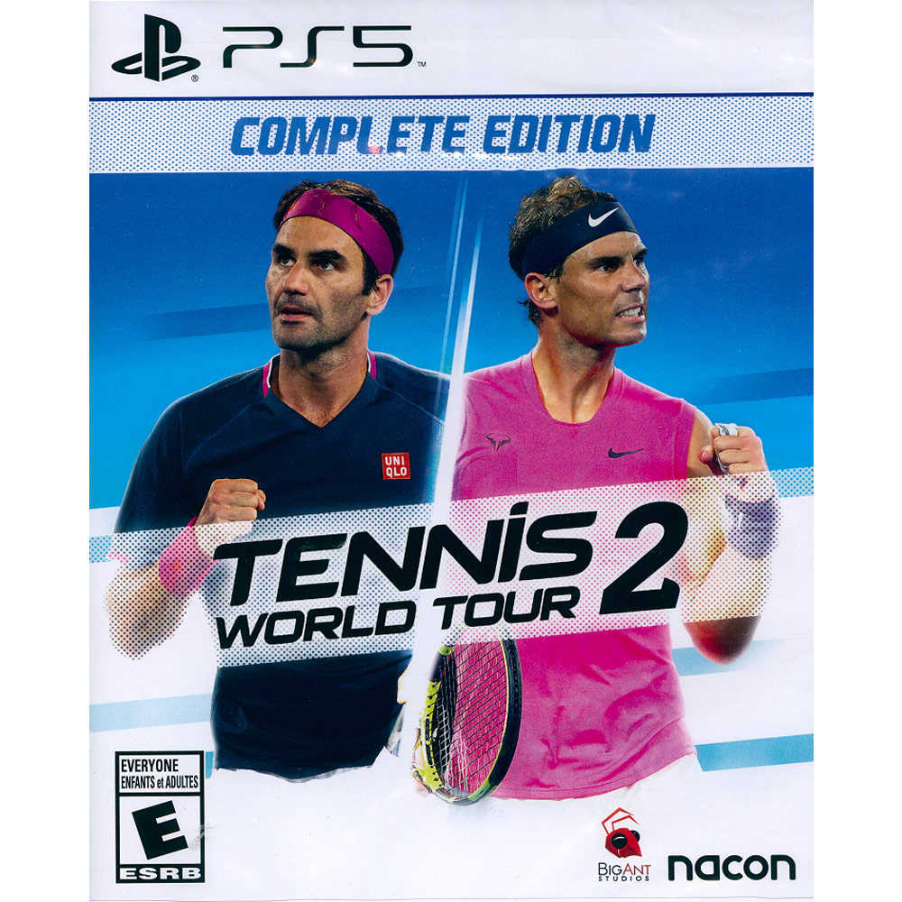 【一起玩】PS5 網球世界巡迴賽 2 完整版 英文美版 Tennis World Tour 2 Complete