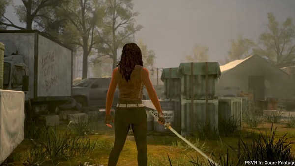 【一起玩】 PS4 VR 陰屍路：猛烈攻勢 豪華版 英文美版 Walking Dead Onslaught