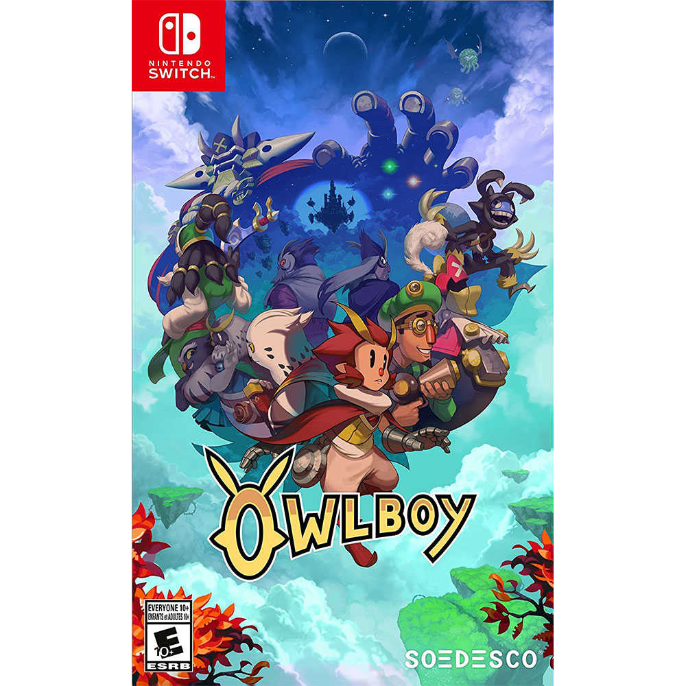 【一起玩】 NS SWITCH 貓頭鷹男孩 中英日文美版 Owlboy