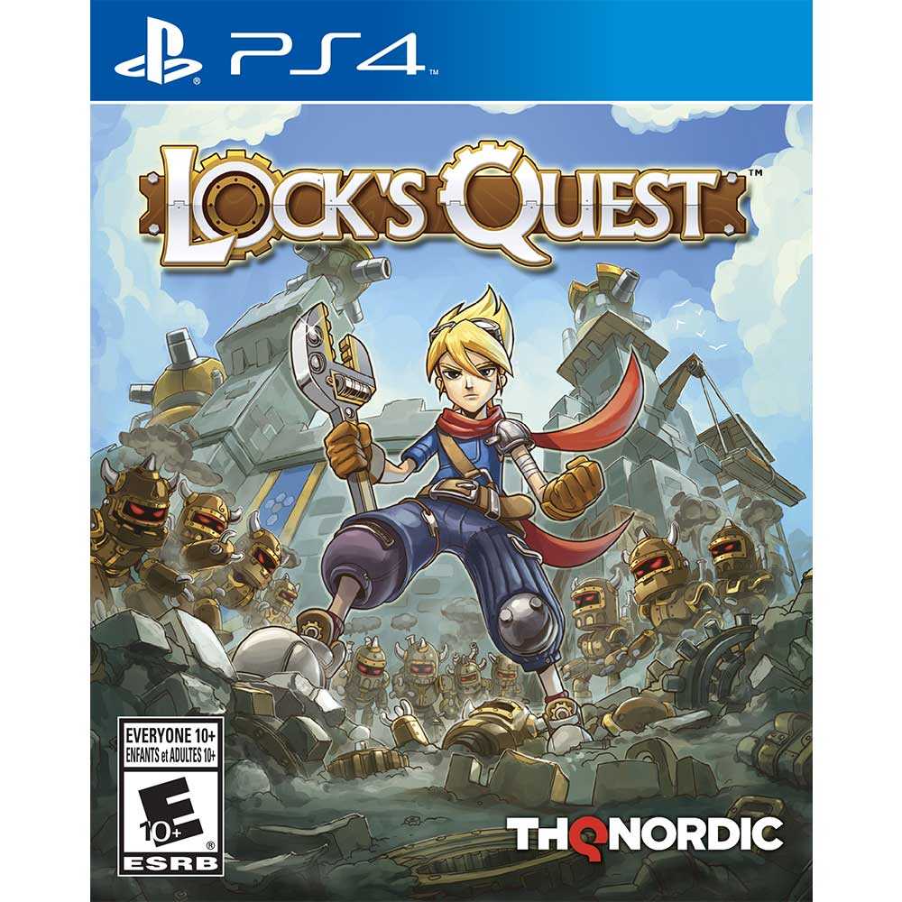 【一起玩】PS4 洛克大冒險 英文美版 Lock\u0027s Quest