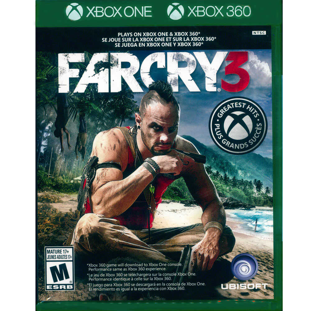 (新品瑕疵-外盒破損) XBOX ONE / XBOX360 極地戰嚎 3 英文美版 FAR CRY 3