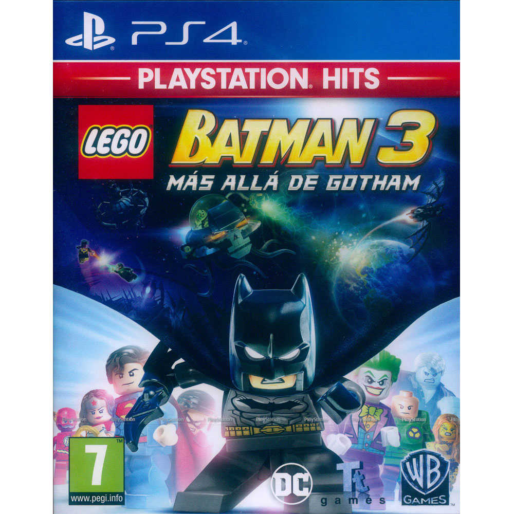 (現貨全新) PS4 樂高蝙蝠俠 3：飛越高譚市 英文歐版(附贈道具密碼表) LEGO Batman