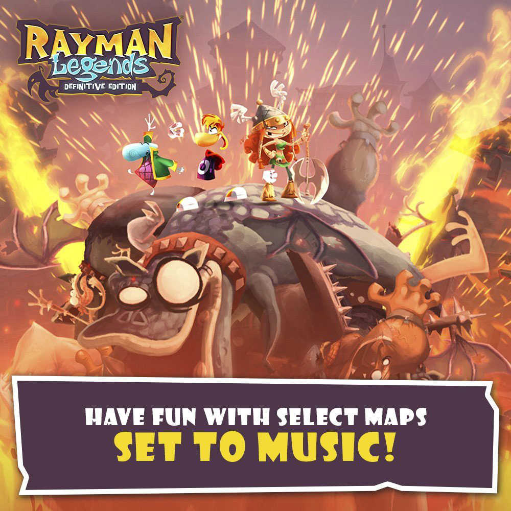 (現貨全新) NS SWITCH 雷射超人:傳奇 決定版 英文美版 Rayman Legends