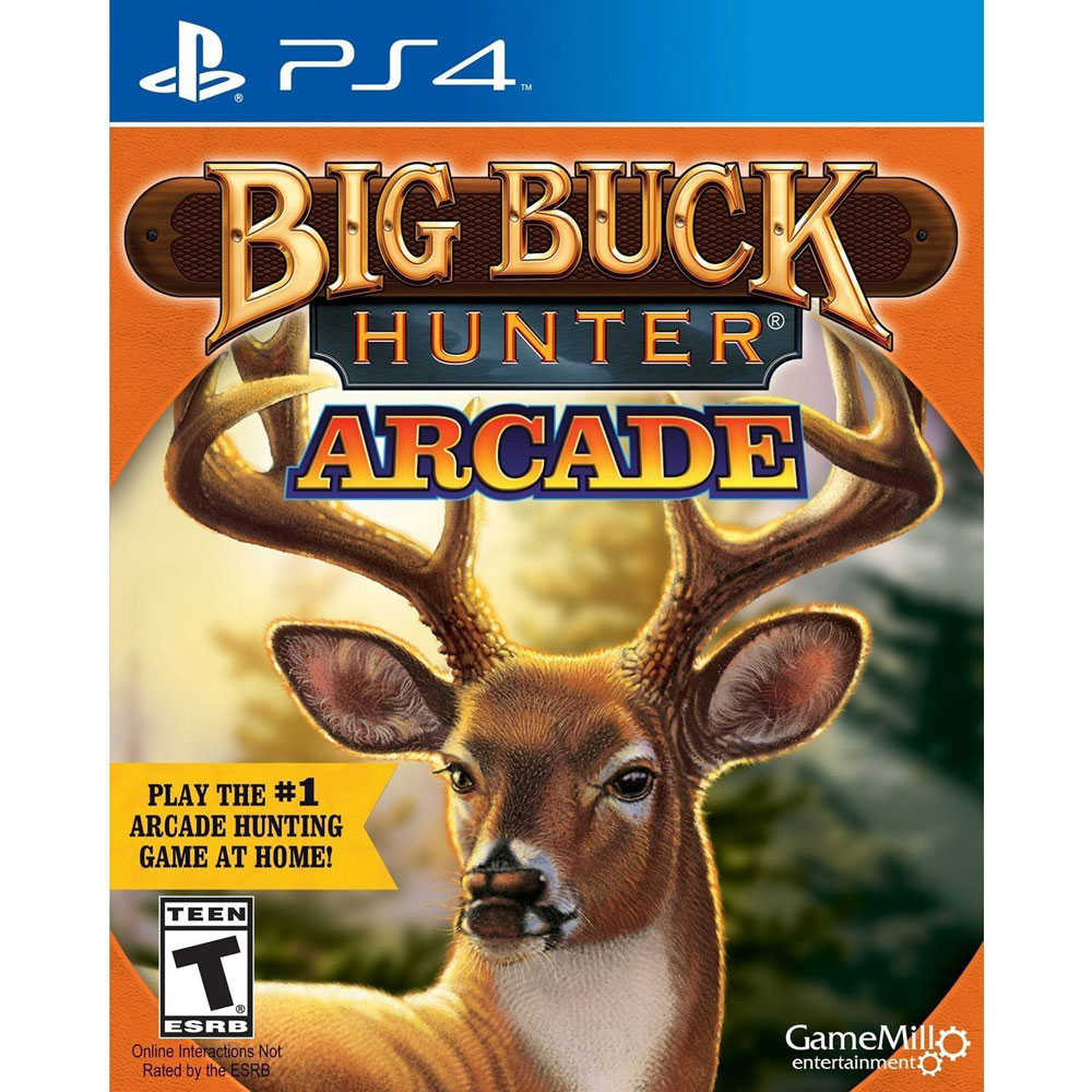 【一起玩】PS4 雄鹿獵人 街機版 英文美版 Big Buck Hunter