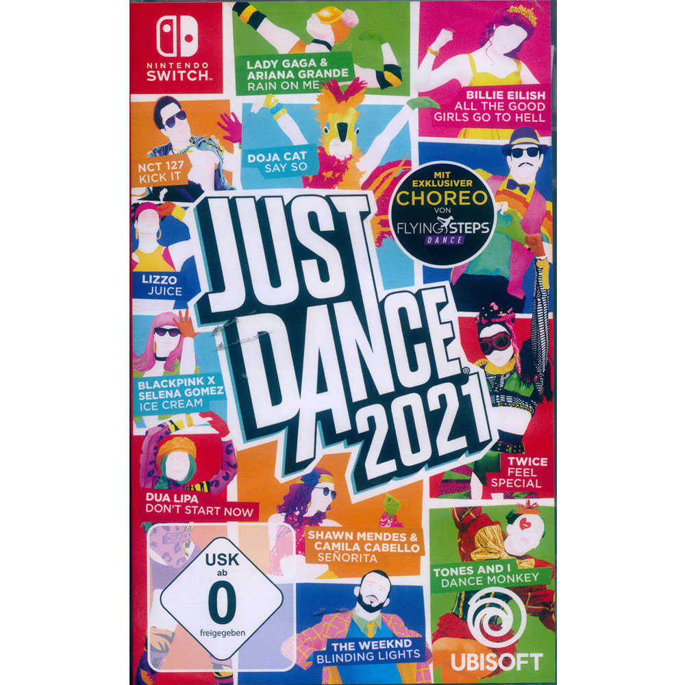 【新品瑕疵(請詳看內文)】NS SWITCH 舞力全開 2021 中文歐版 Just Dance 2021