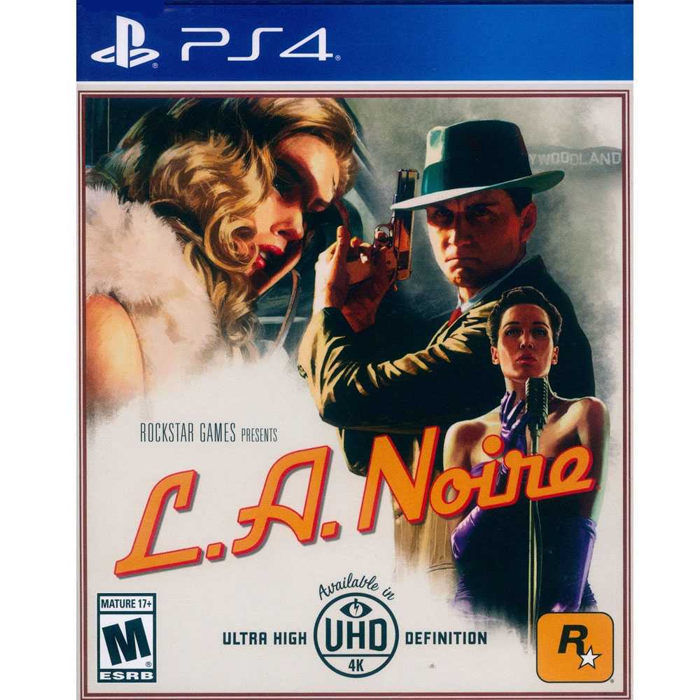 【一起玩】 PS4 黑色洛城 英文美版 L.A.Noire