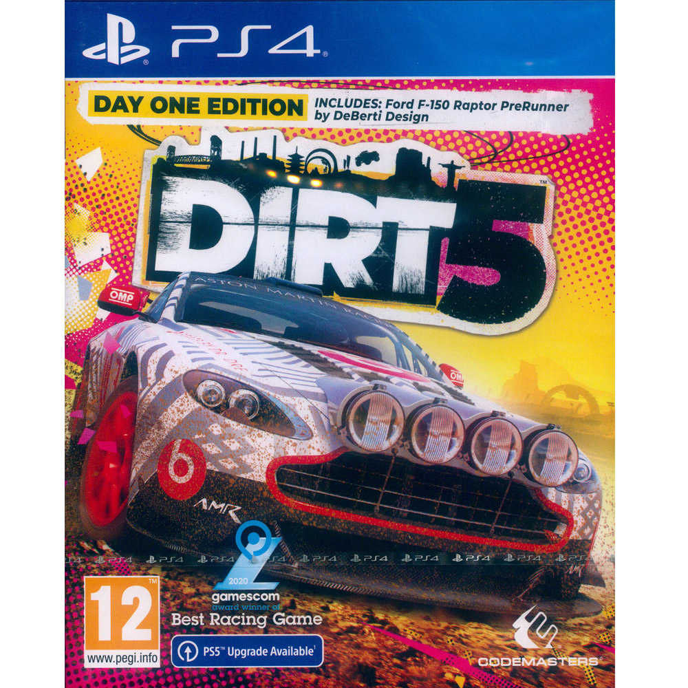 【新品瑕疵-外封膜破損】PS4 大地長征 5 中英文歐版 DiRT 5