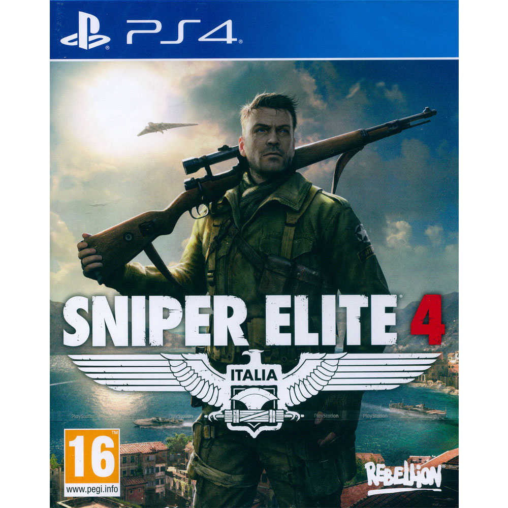 (現貨全新) PS4 狙擊之神 4 中文版 Sniper Elite 4 狙擊精英 4【一起玩】