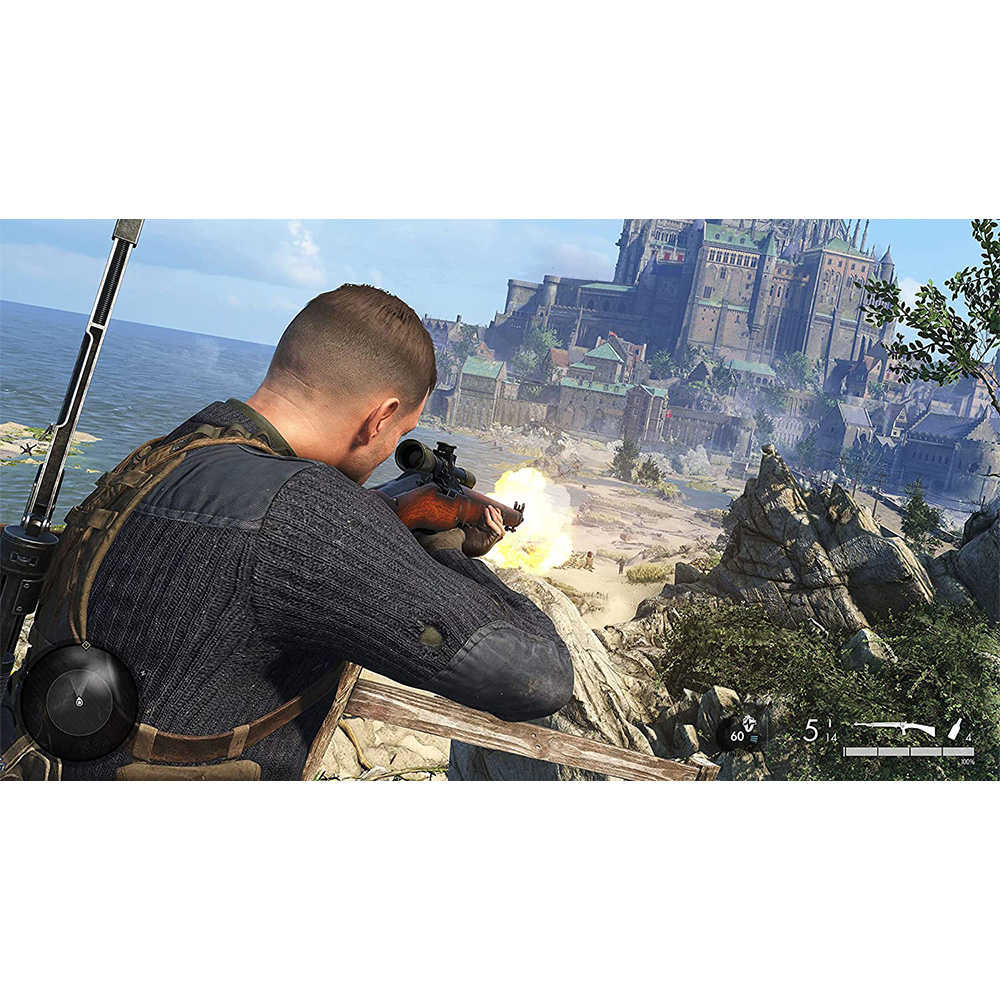 【一起玩】 PS4 狙擊之神 5 狙擊精英 5 中英日文歐版 Sniper Elite 5 可免費升級PS5版本