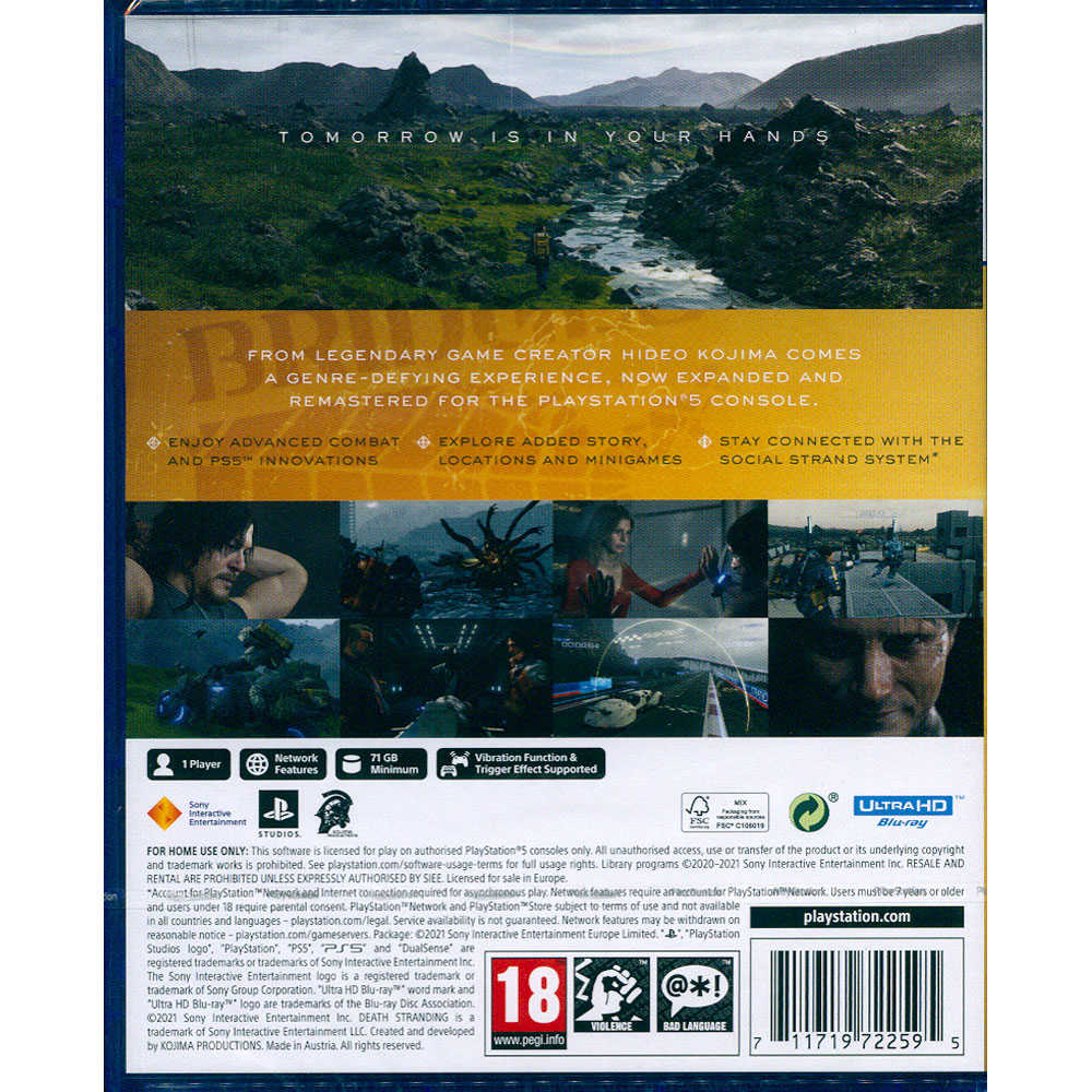 【一起玩】PS5 死亡擱淺 導演剪輯版 中英日文歐版 Death Stranding Directors Cut