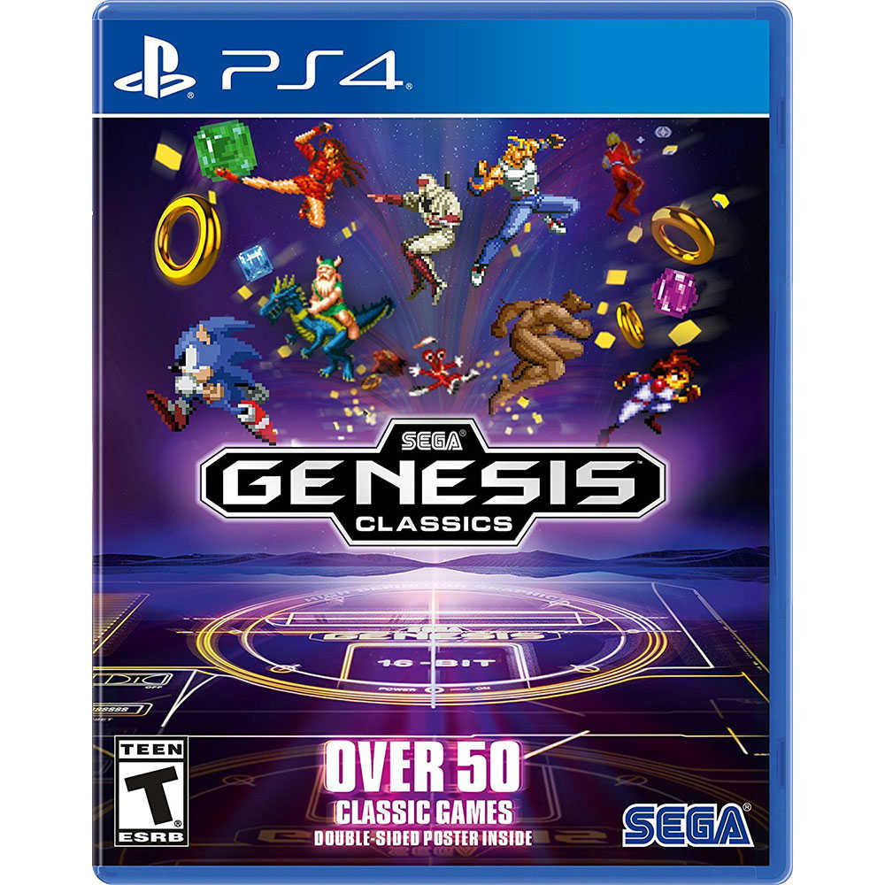 【一起玩】 PS4 SEGA Genesis Classics 經典合輯 英文版 Sega Mega Drive