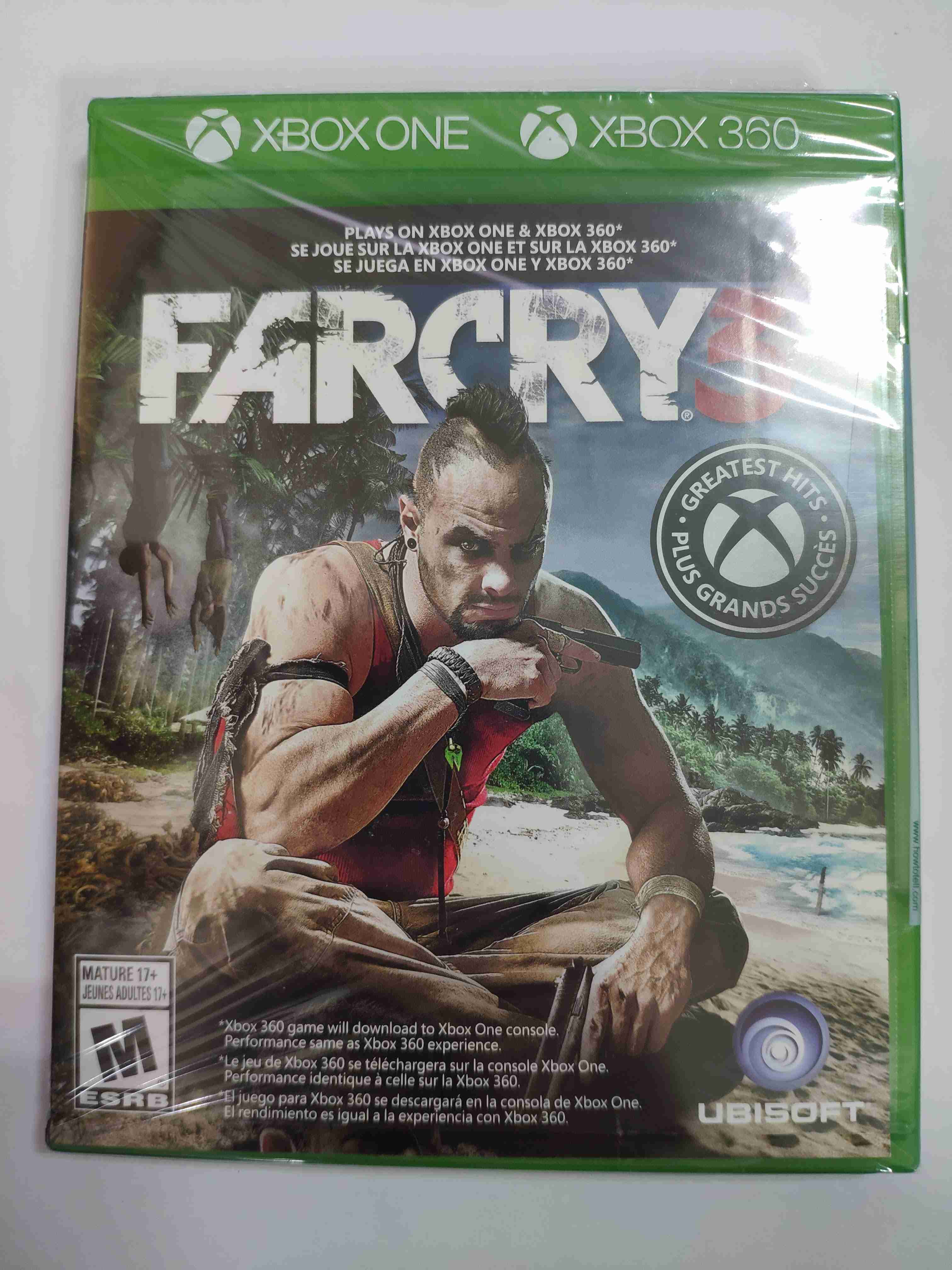 (新品瑕疵-外盒破損) XBOX ONE / XBOX360 極地戰嚎 3 英文美版 FAR CRY 3